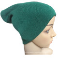 Manufacturer of Custom Plain Solid Green Acrylic Snow Ski Snowboard Warm Custom Knitted Hat Ribbed Beanie